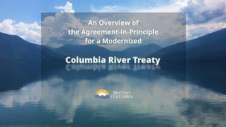 Columbia River Treaty Agreement-in-Principle