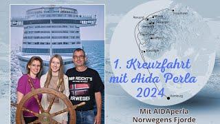 Aidaperla Vlog - 2024 - Norwegens Fjorde ab Hamburg - Anreisetag - Bar Karte - 4K