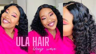 ULA HAIR DEEP WAVE FOR BEGINNERS ||Hair Review|| South African YouTuber.