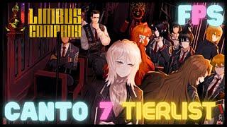 The Canto 7 Sinner Tierlist! | Limbus Company - Foreman Plays Stuff