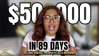 How I made $50,000 in 89 days selling a SINGLE product!