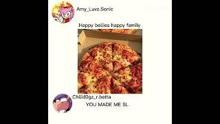 Happy bellies happy family!! ️ #sonamyforever #sonamy #sillyhumor