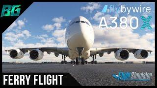 FBW A380X Delivery Flight | LFBO-LFPG | MSFS LIVE (Vatsim)