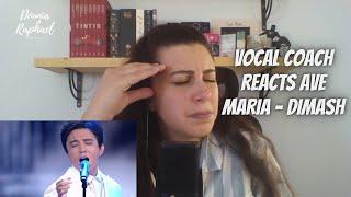 VOCAL COACH REACTS to Dimash - AVE MARIA | New Wave 2021