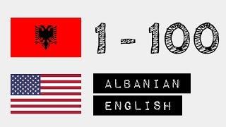 Numbers from 1 to 100 - Albanian - English