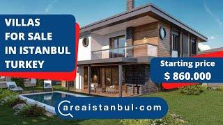 Private garden villas for sale in Turkey, Villa prices Istanbul