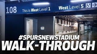  WALK INSIDE SPURS NEW STADIUM!