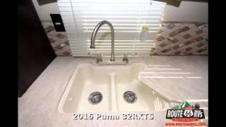 2016 Palomino Puma 32RKTS, Travel Trailer Rear Kitchen, in Claremore, OK