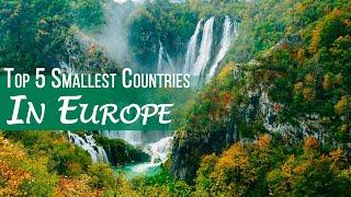 Tiny Titans  - Top 5 Smallest Countries in Europe