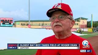 Don Mackay Oldest Bat Boy 7/24