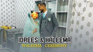 GRAND FINALE OF IDREES AZAM! Walima Ceremony Full Vlog️