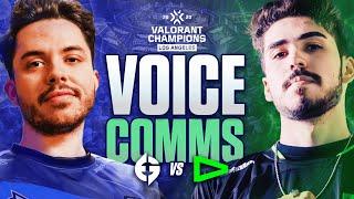 What Beating the Defending Champions Sounds Like | EG vs LOUD Voice Comms