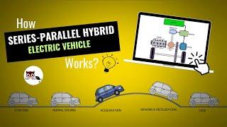 How Series parallel hybrid electric vehicle works