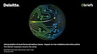 Interpretation of Most favoured nations clause - Impact on Non-residents and Action points