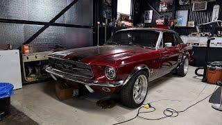 67 Classic Mustang gets 6.5 DS18 Speakers!