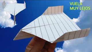 Aviones de Papel | Avion De Papel Que Vuela Mucho | Como Hacer un Avion de Papel