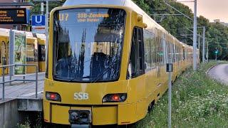 Stadtbahn Stuttgart | Mitfahrt in der U7 von Mönchfeld bis SSB-Zentrum im DT8.12 3610