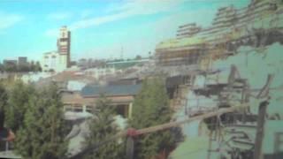 Cars Land California Adventure Construction Disney D23 2011
