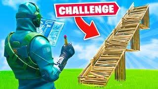 HALF BUILDS ONLY Challenge In Fortnite!