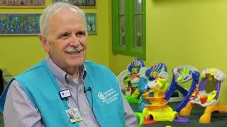 Steve's Sense Of Purpose, Volunteering at Arkansas Children's