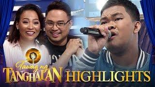 TNT Hurados are shocked with Christian Faunillan's  impersonation | Tawag ng Tanghalan