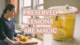 Preserved Lemons and Preserved Lemon Hummus // a magical condiment to have in your pantry