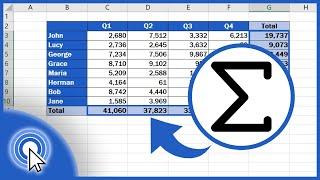 How to Sum a Column in Excel