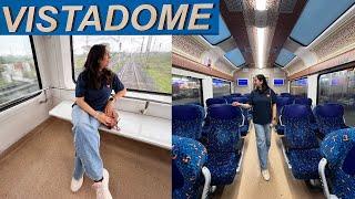 VISTADOME experience from Ahmedabad to Mumbai - how to book *full info* & view #indianrailways