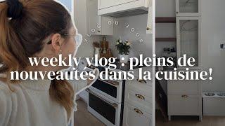 weekly vlog | lots of new things in the kitchen