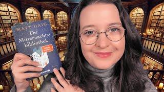 ASMR Deutsch Freundliche Bibliothekarin hilft dir, das perfekte Buch zu finden 