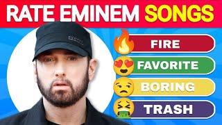 Rate Eminem’s fire bars  | 2025 Song Quiz Edition | Are you a true Slim Shady fan?