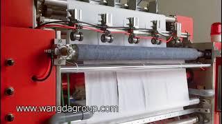 Facial tissue making machine from Wangda group