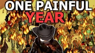 I Survived Project Zomboid's Most INFAMOUS Challenge | 1 Painful Year (Part 2)