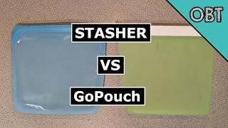 Stasher vs GoPouch - In Search of the Best Reusable Food Storage bag for Travel