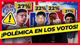 ️ ATENCIÓN: HAY POLÉMICA POR LAS VOTACIONES DE RED BULL BATALLA 2024 | LOS ÚLTIMOS CLASIFICADOS