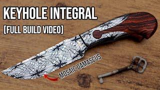 A PERFECT fit, how to make a Keyhole integral knife