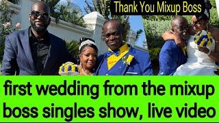 MIXUP BOSS FIRST WEDDING CERMONY FROM THE SINGLES SHOW WITH VERONICA AND ORRIN (VIDEO and PICTURES)