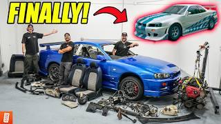 Building a Modern Day (Fast & Furious) R34 Skyline