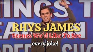 240+ Jokes In 42 Minutes! Every Single Rhys James 'Scene We'd Like To See' (Mock The Week)