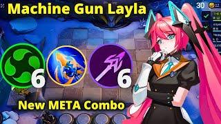 LANCER ELEMENTALIST LAYLA WITH ZILONG OP ATTACK SPEED NEW META | MLBB MAGIC CHESS BEST SYNERGY COMBO