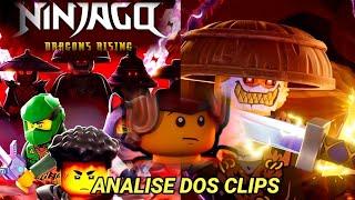 ANÁLISE DOS NOVOS CLIPS Da Season 3 (Ninjago Dragon RISING)