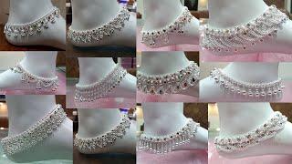 latest Gold Silver Payal Designs/Silver Anklet Designs || Shridhi Vlog