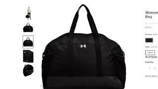 Project Rock Gym Bag - UNDER ARMOUR