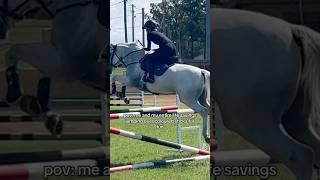it do be like that #fyp #foryoupage #showjumping #dressage #eventing #horses #ponies #viral #views