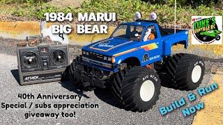 1984 MARUI BIG BEAR RC TRUCK BUILD AND RUN