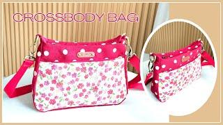 How To Make a Crossbody Sling Bag | DIY a Cute Crossbody Sling Bag