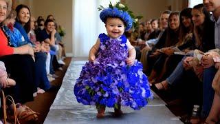 Tiny Models Take Over The Runway in ADORABLE Fashion Show!