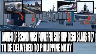 BRP Diego Silang FF07 Corvette Becomes Second Most Powerful Ship Launched For Philippine Navy?