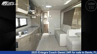 Amazing 2023 Entegra Coach Qwest 24R Class C RV For Sale in Davie, FL | RVUSA.com