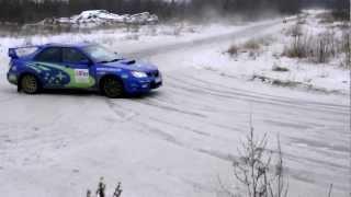 How to perform an adequate scandinavian flick in Subaru Impreza STI. Zapora Rajdowa.